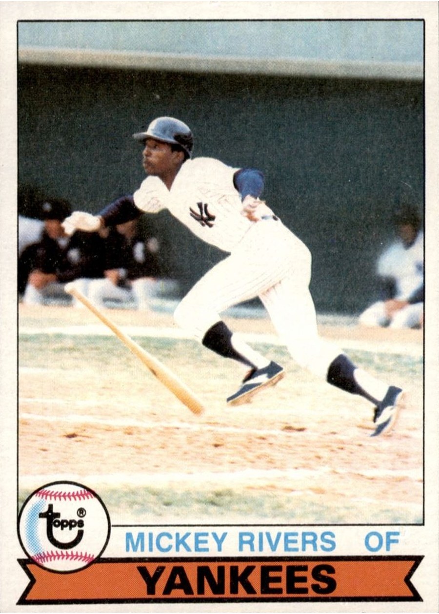 1979 Topps #60 Mickey Rivers, New York Yankees