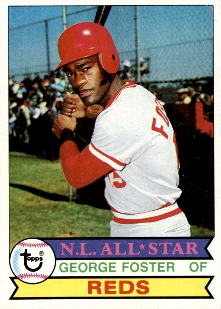 1979 Topps #600 George Foster, Cincinnati Reds