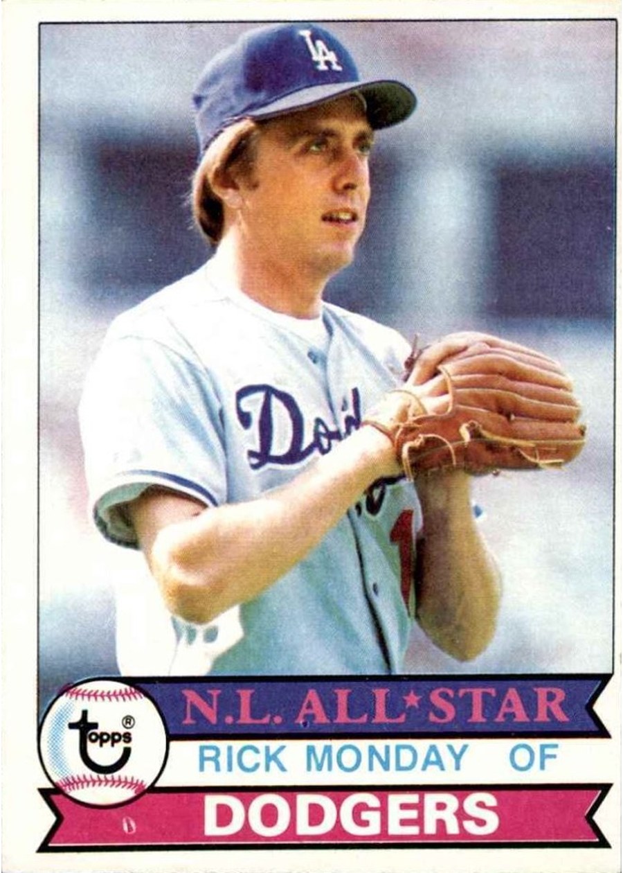 1979 Topps #605 Rick Monday, Los Angeles Dodgers