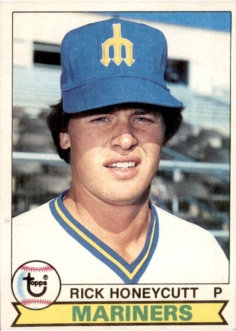 1979 Topps #612 Rick Honeycutt, Seattle Mariners