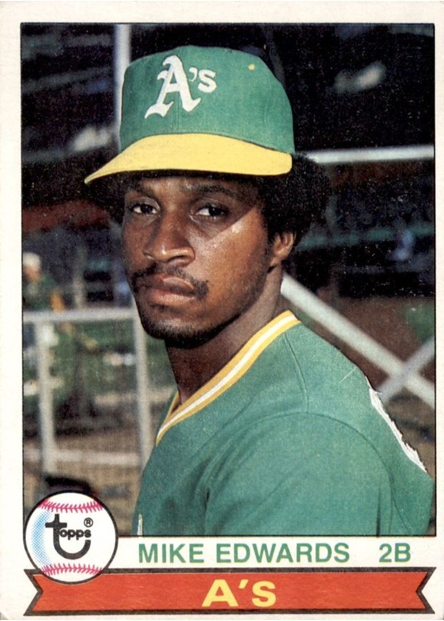 1979 Topps #613 Mike Edwards, Oakland Athletics
