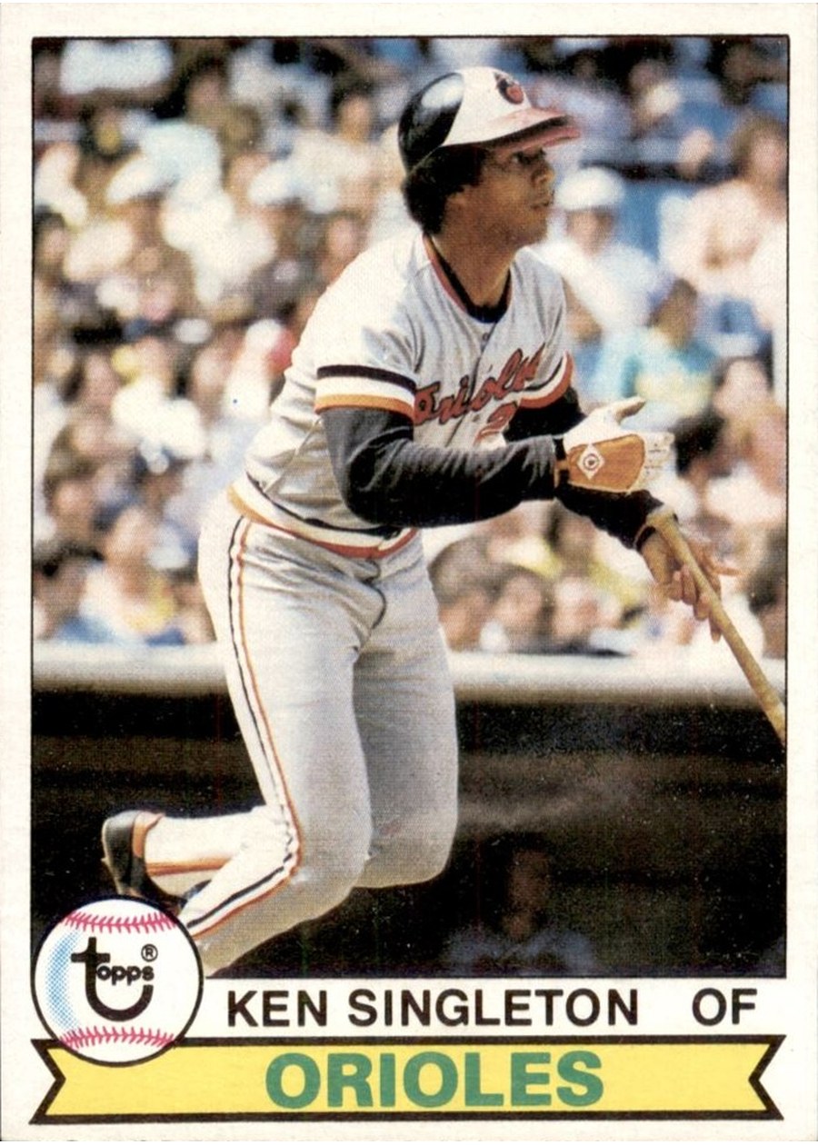 1979 Topps #615 Ken Singleton, Baltimore Orioles