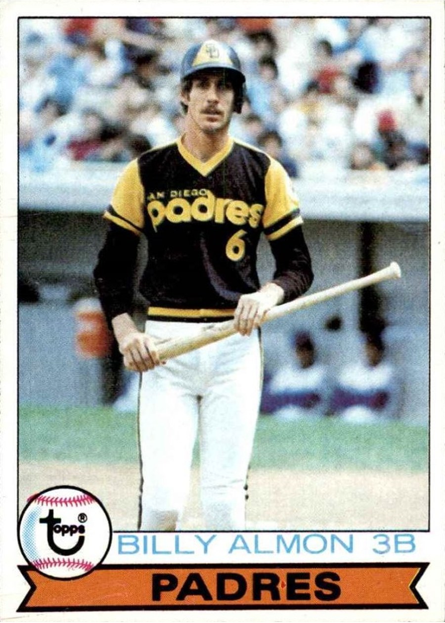 1979 Topps #616 Billy Almon, San Diego Padres