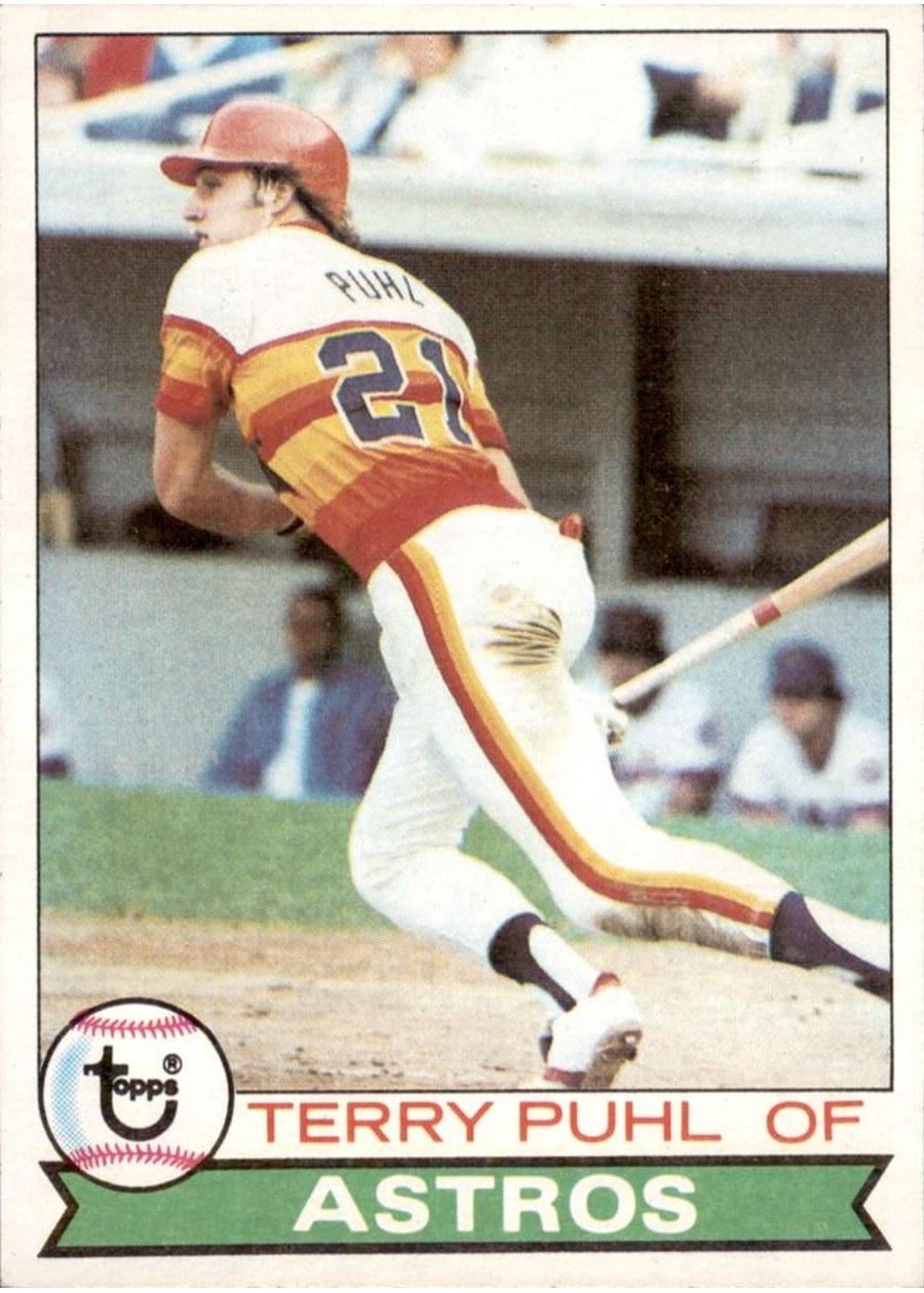 1979 Topps #617 Terry Puhl, Houston Astros