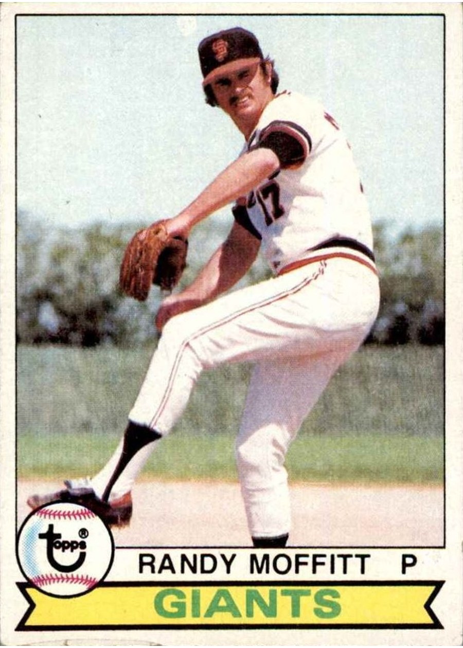 1979 Topps #62 Randy Moffitt, San Francisco Giants