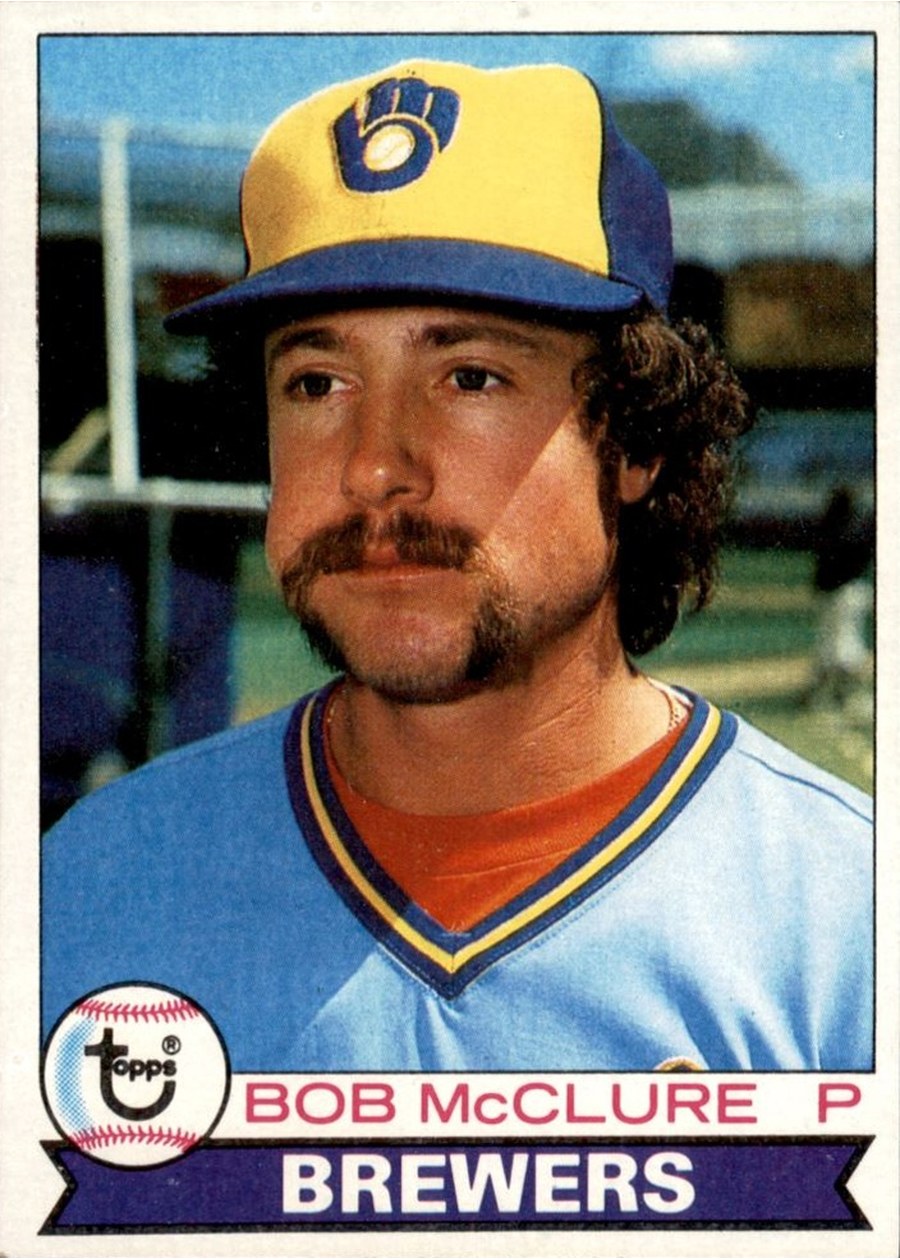 1979 Topps #623 Bob McClure, Milwaukee Brewers