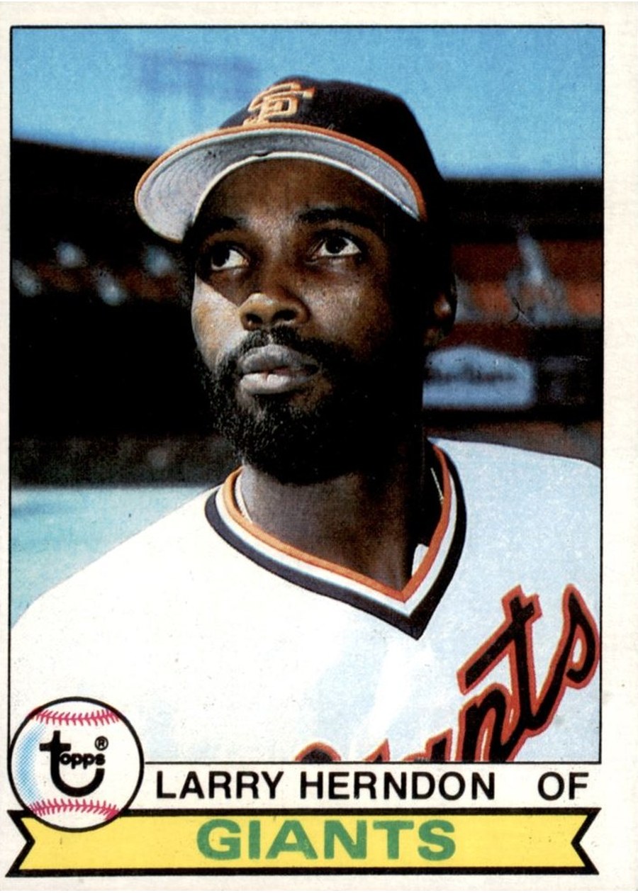 1979 Topps #624 Larry Herndon, San Francisco Giants