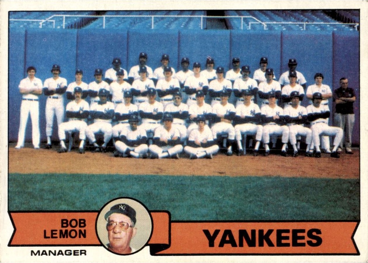 1979 Topps #626 New York Yankees / Bob Lemon