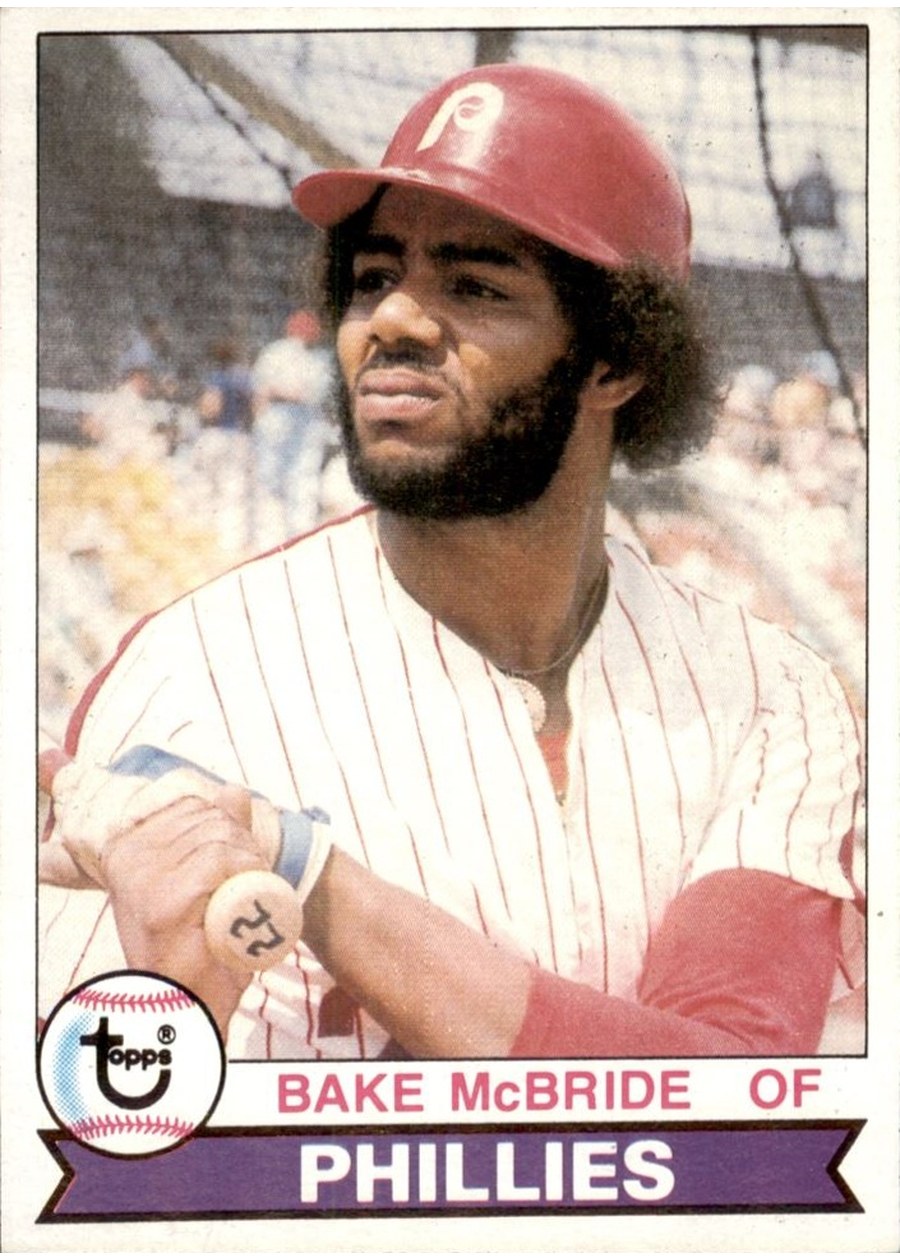 1979 Topps #630 Bake McBride, Philadelphia Phillies