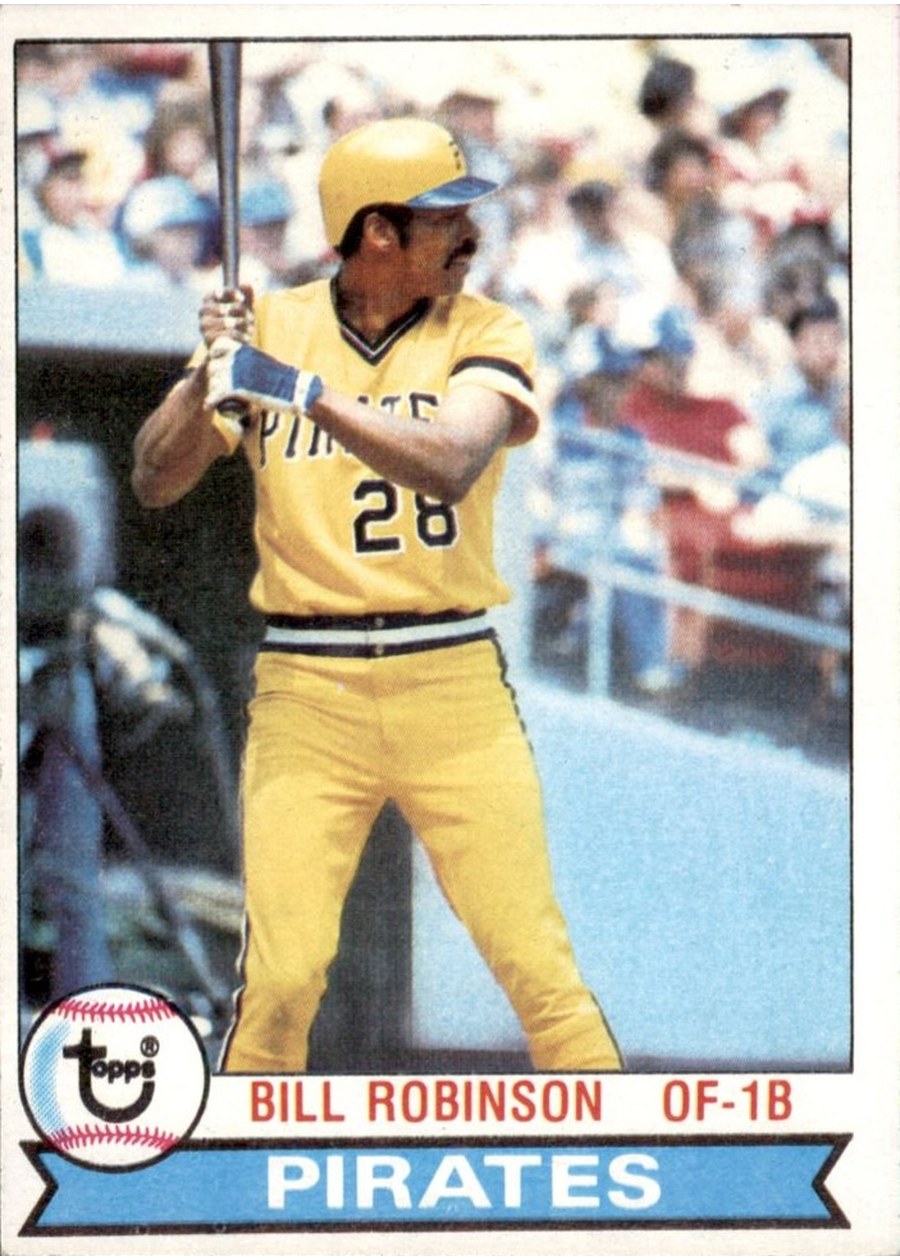 1979 Topps #637 Bill Robinson, Pittsburgh Pirates