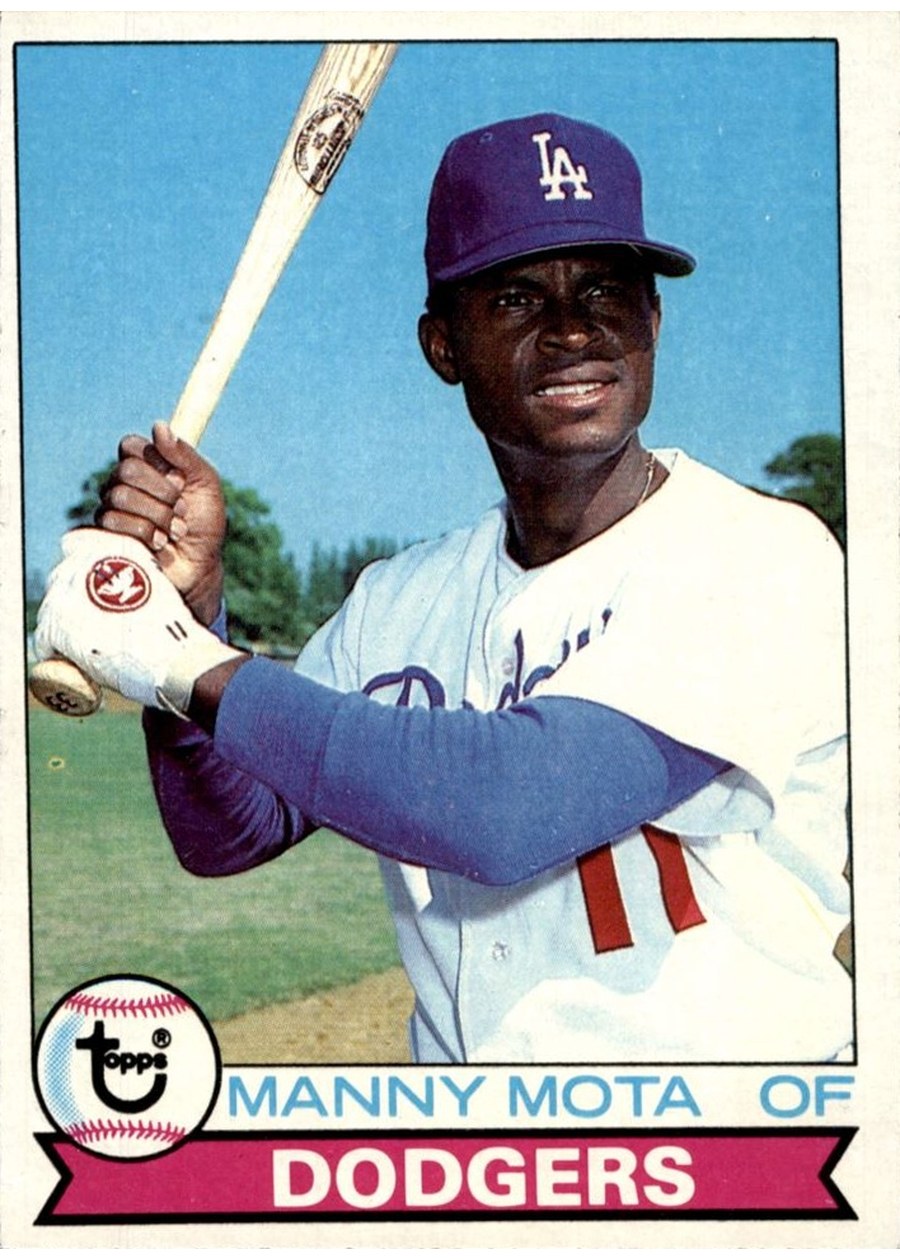 1979 Topps #644 Manny Mota, Los Angeles Dodgers