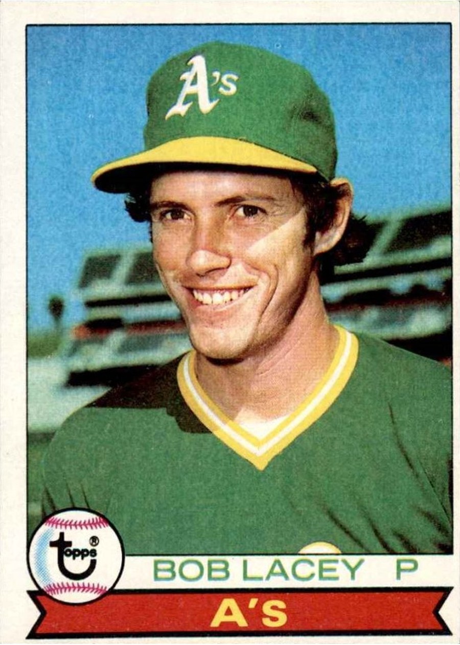 1979 Topps #647 Bob Lacey, Oakland Athletics