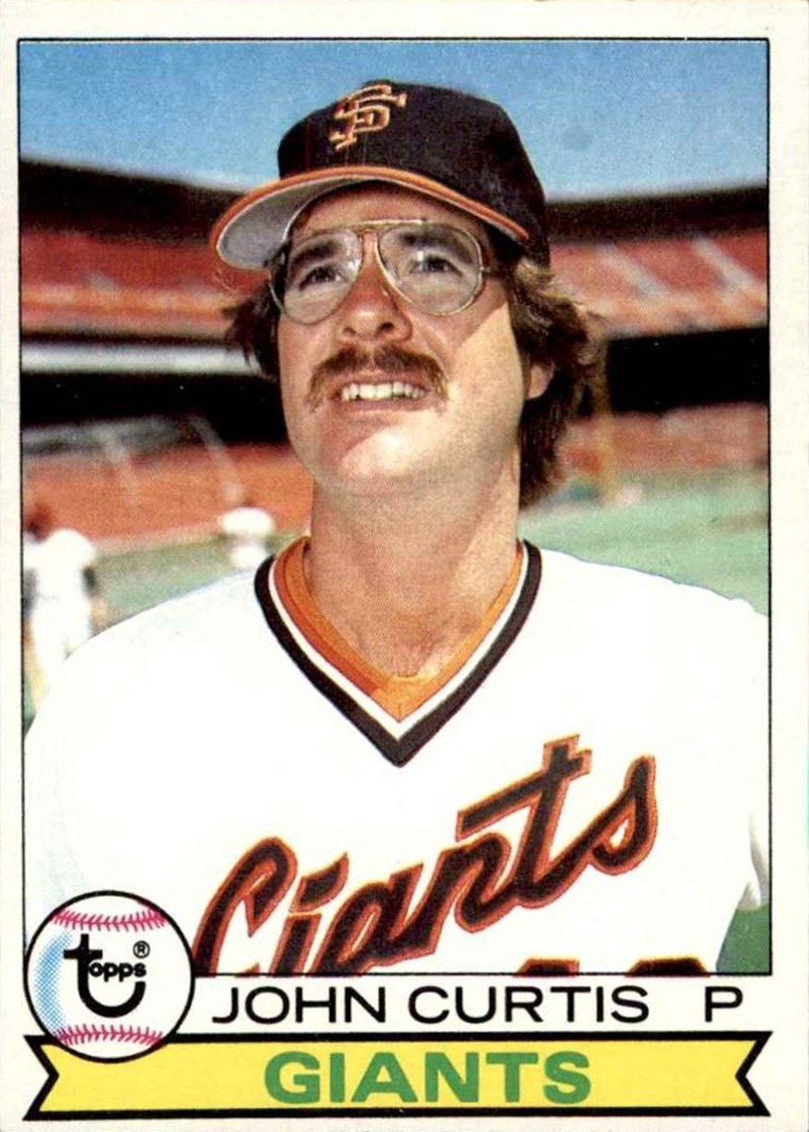 1979 Topps #649 John Curtis, San Francisco Giants