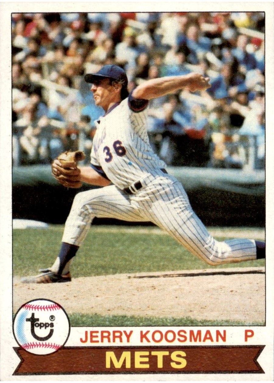 1979 Topps #655 Jerry Koosman, New York Mets