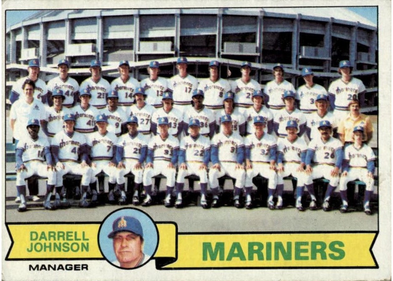1979 Topps #659 Seattle Mariners / Darrell Johnson