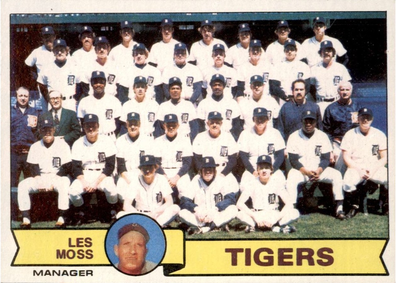 1979 Topps #66 Detroit Tigers / Les Moss