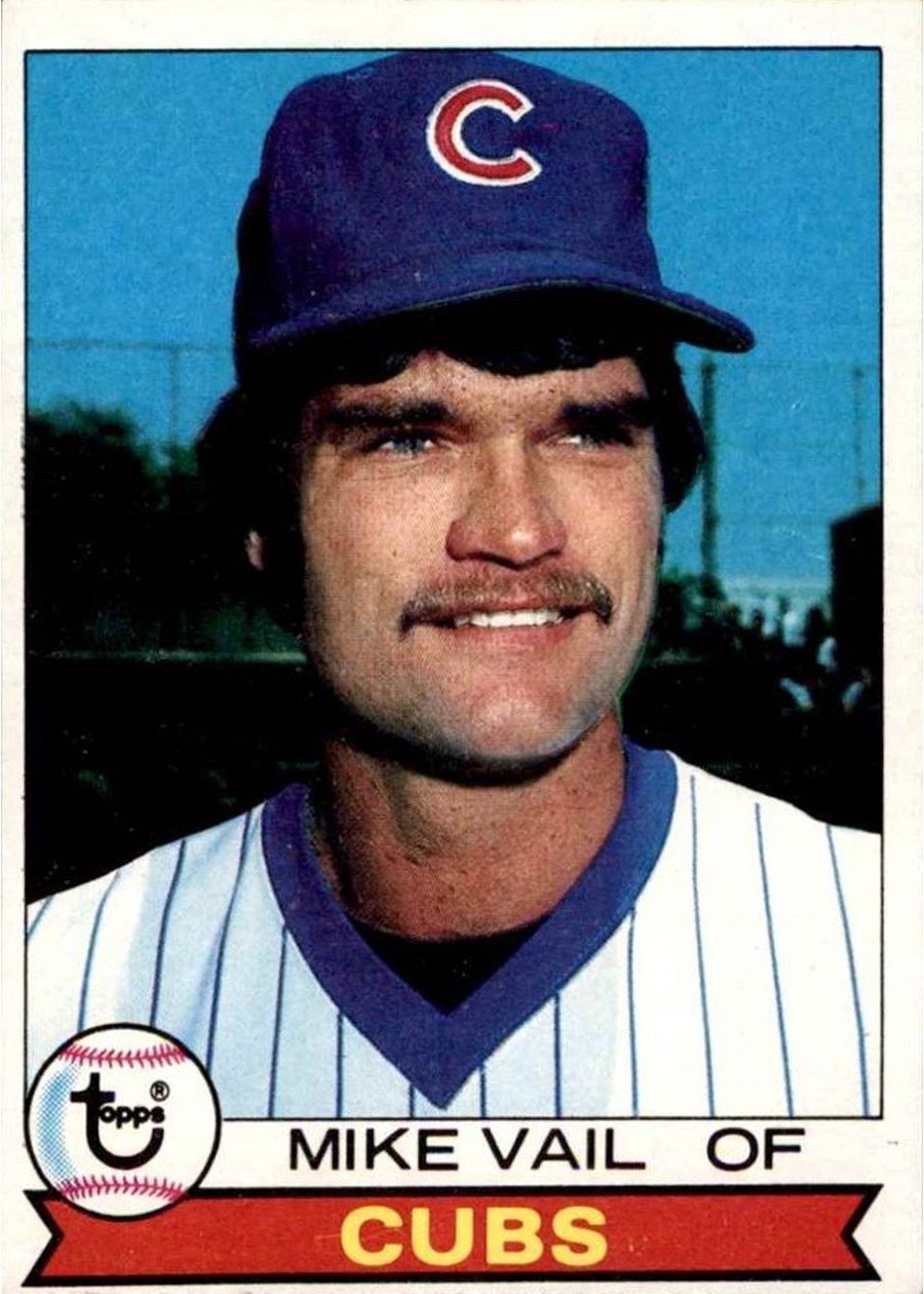 1979 Topps #663 Mike Vail, Chicago Cubs