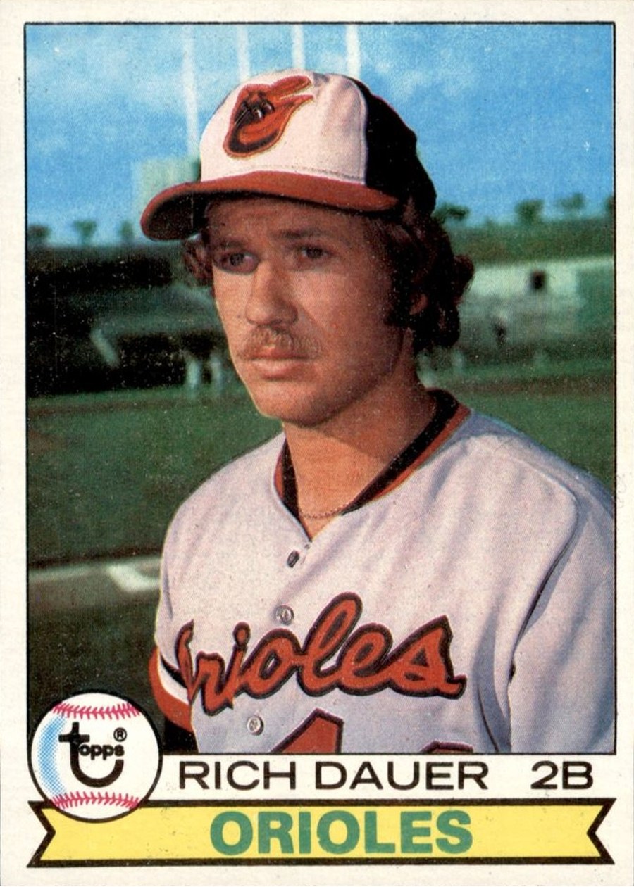 1979 Topps #666 Rich Dauer, Baltimore Orioles