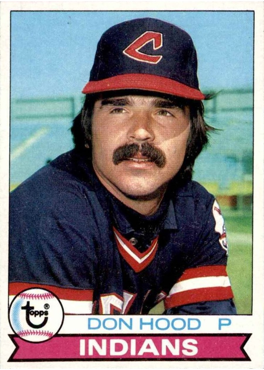 1979 Topps #667 Don Hood, Cleveland Indians