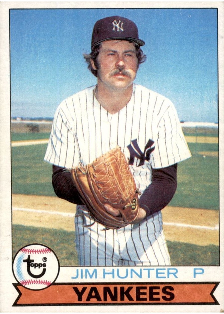 1979 Topps #670 Jim Hunter, New York Yankees