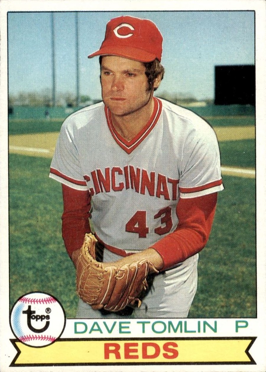1979 Topps #674 Dave Tomlin, Cincinnati Reds