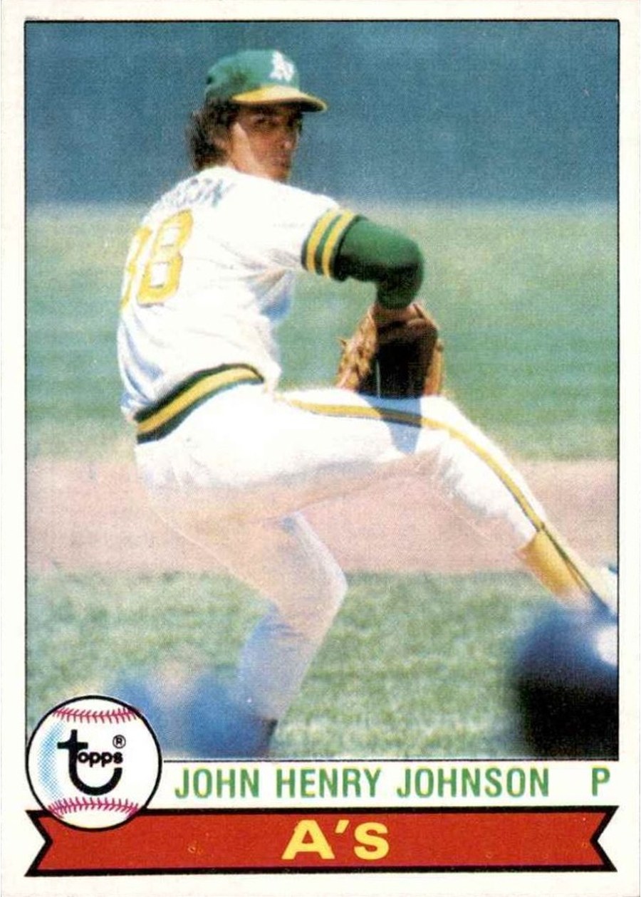 1979 Topps #681 John Henry Johnson, Oakland Athletics