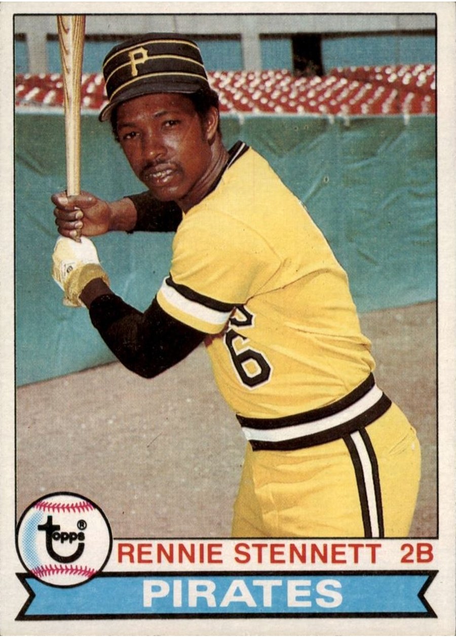 1979 Topps #687 Rennie Stennett, Pittsburgh Pirates