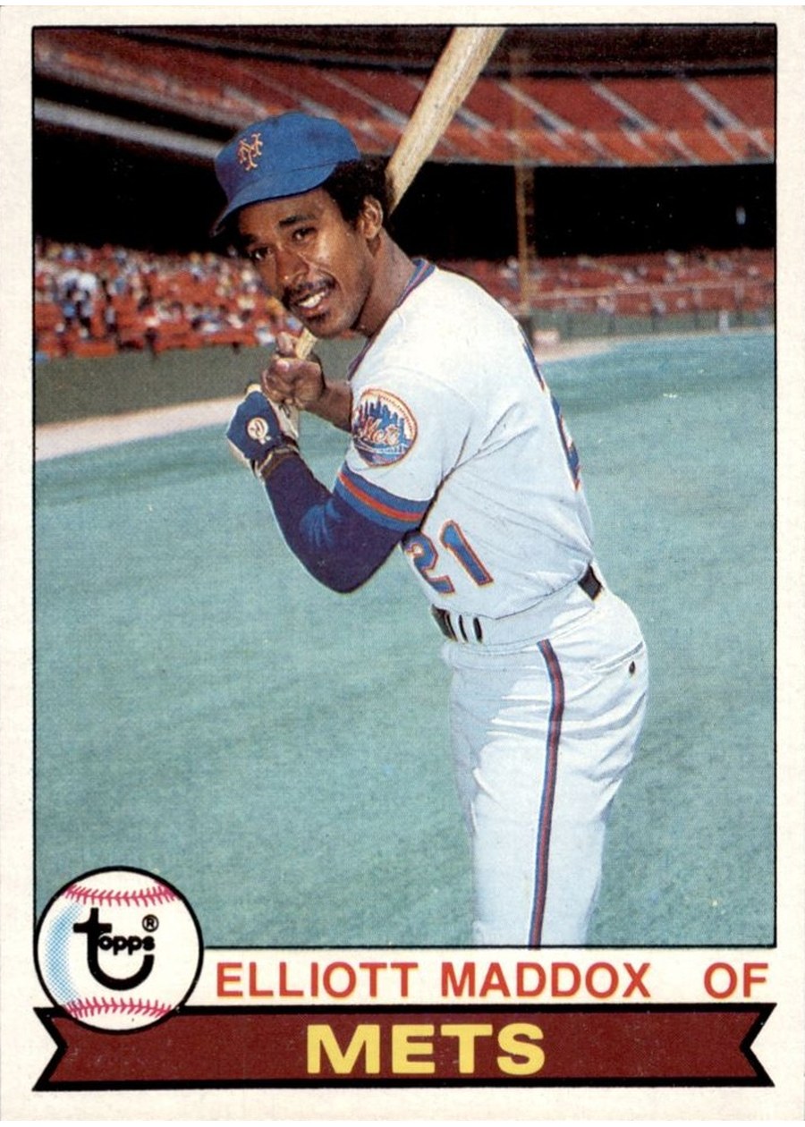 1979 Topps #69 Elliott Maddox, New York Mets
