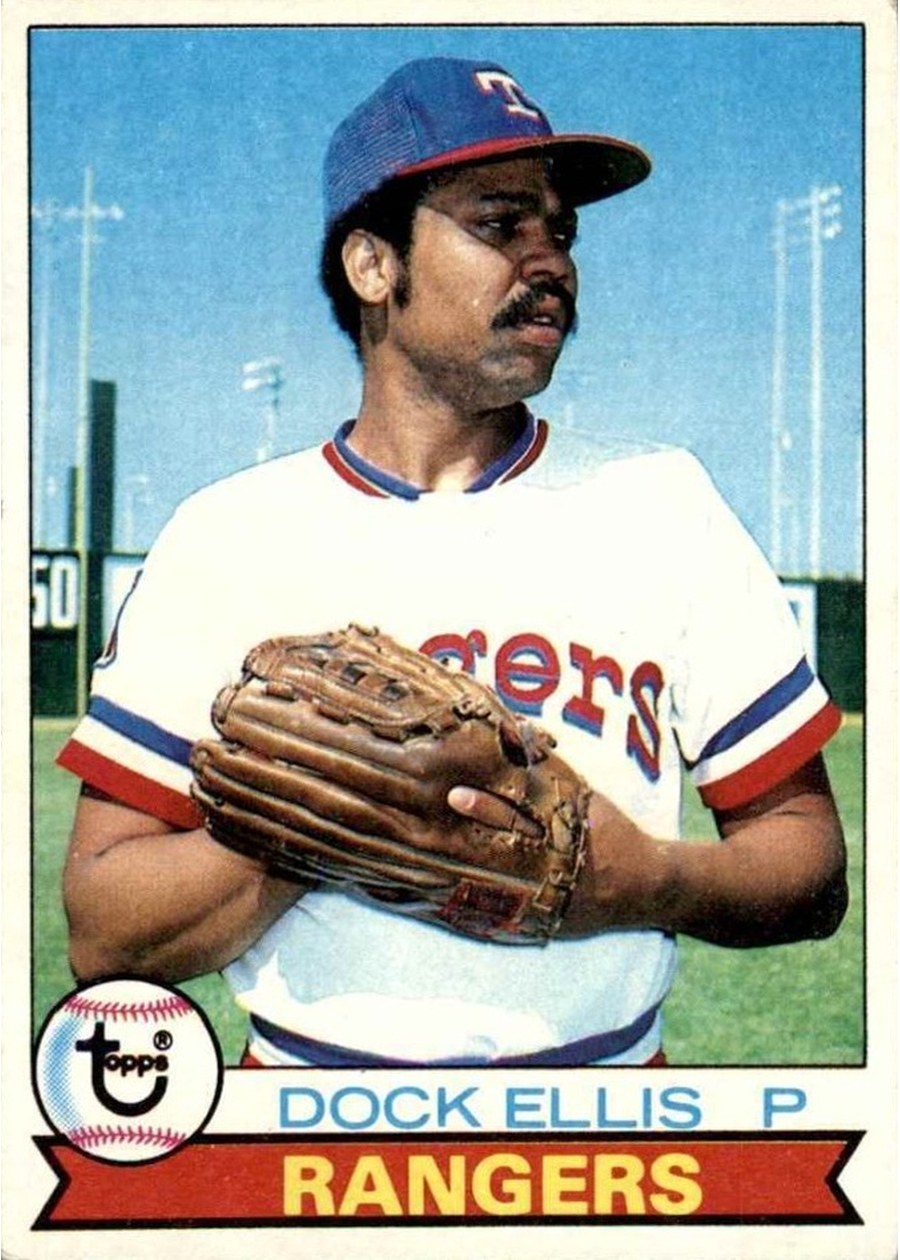 1979 Topps #691 Dock Ellis, Texas Rangers