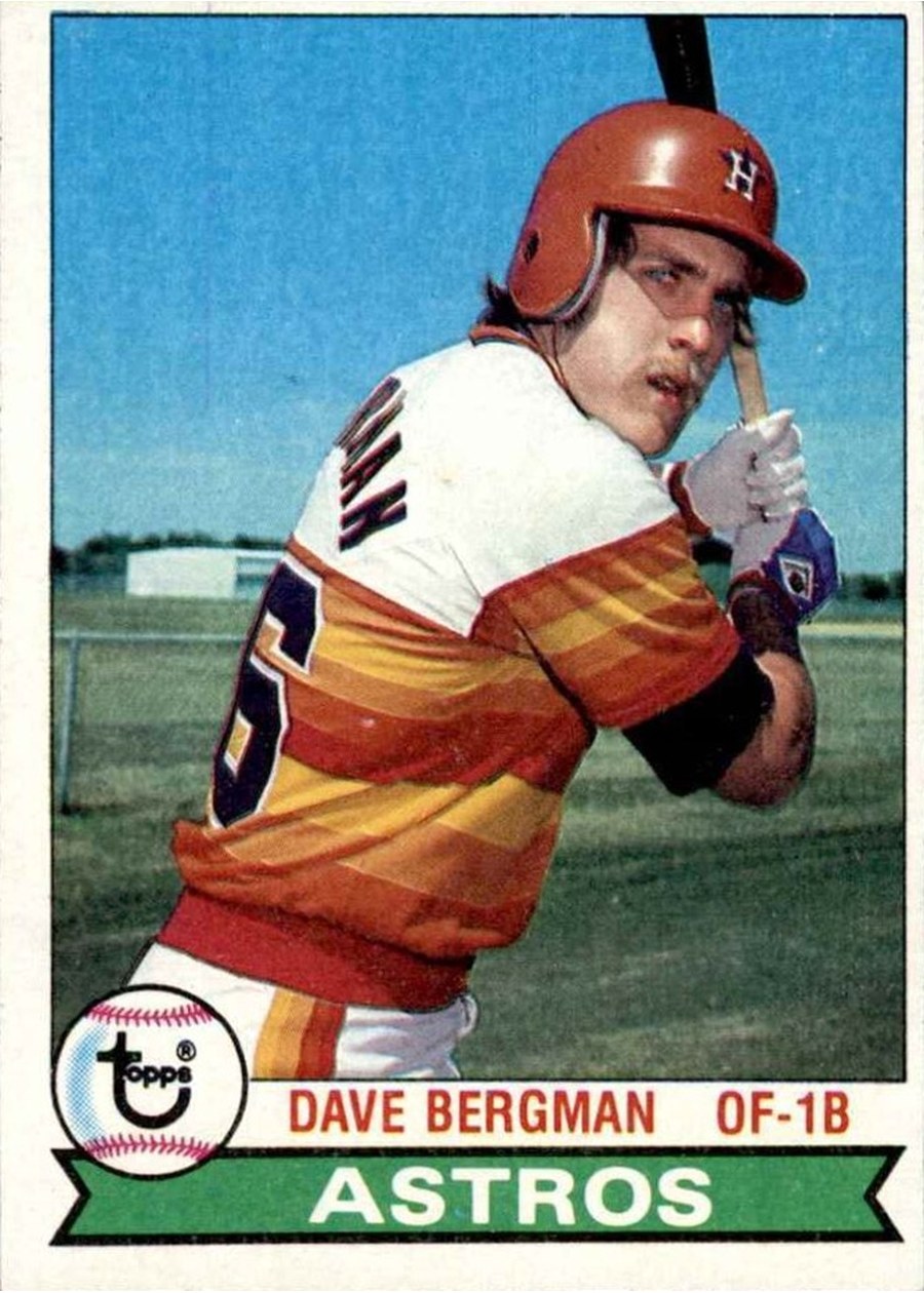 1979 Topps #697 Dave Bergman, Houston Astros