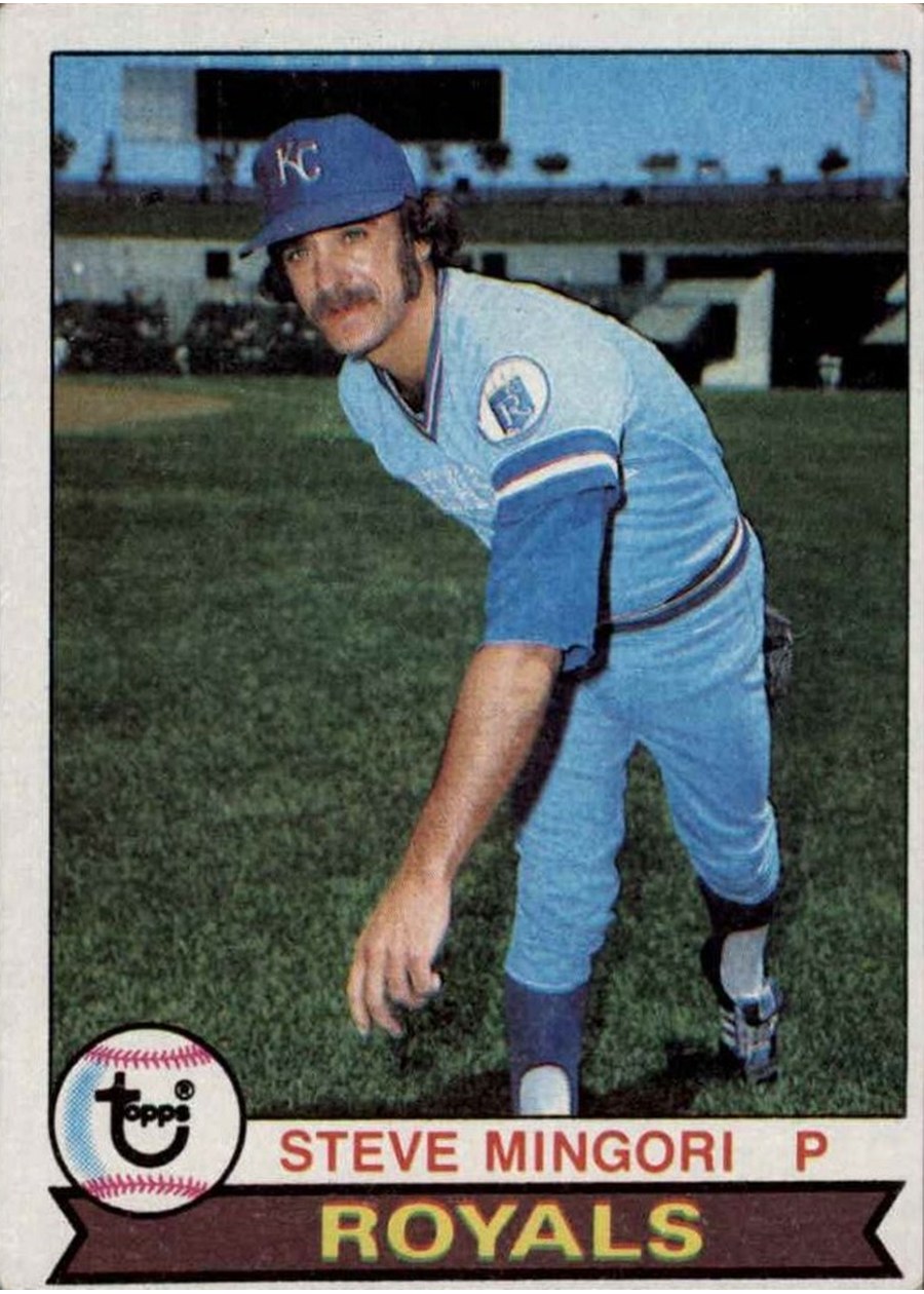 1979 Topps #72 Steve Mingori, Kansas City Royals