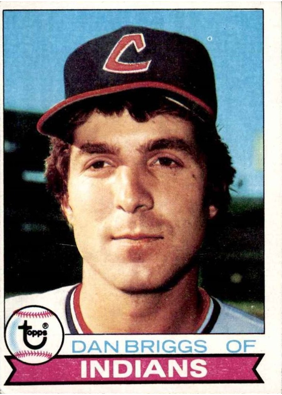 1979 Topps #77 Dan Briggs, Cleveland Indians