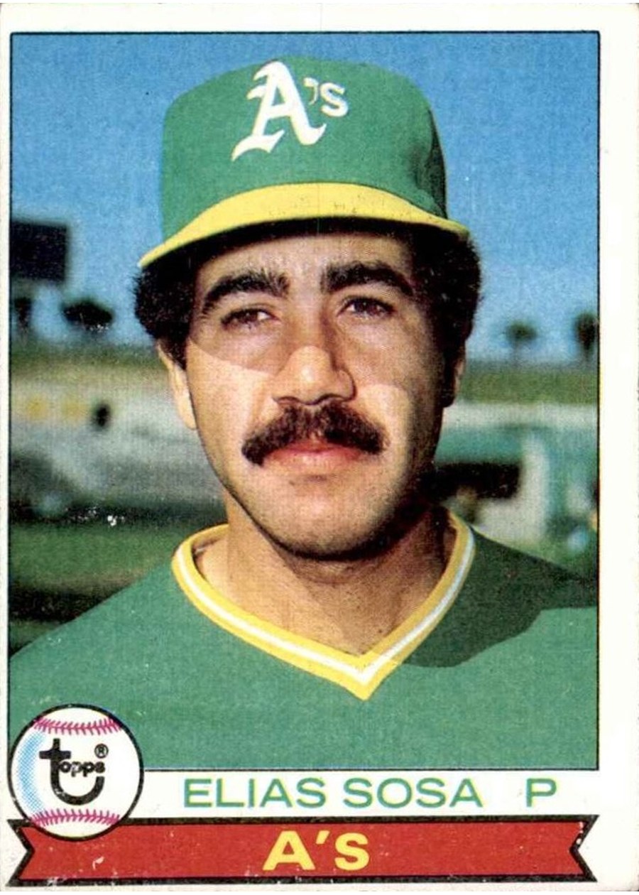 1979 Topps #78 Elias Sosa, Oakland Athletics