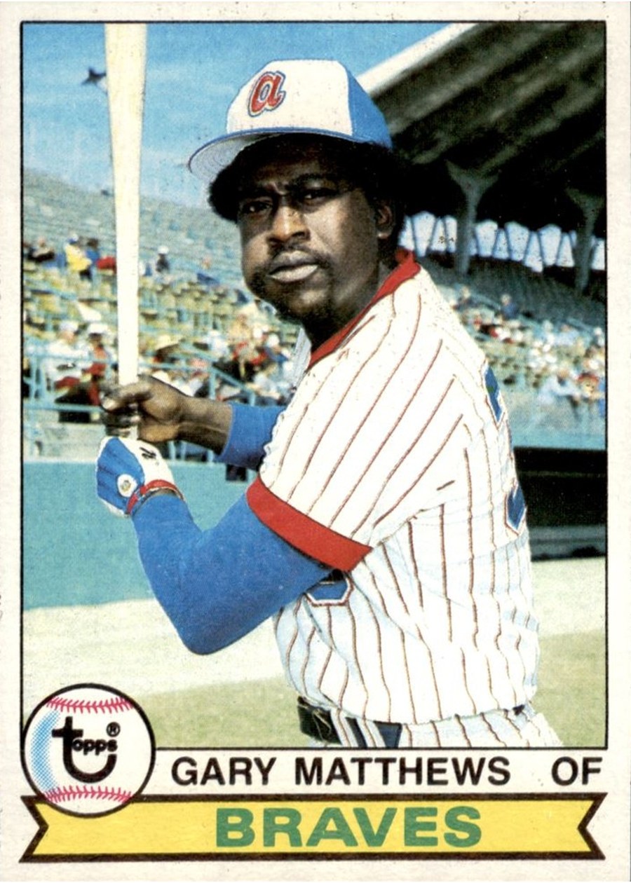 1979 Topps #85 Gary Matthews, Atlanta Braves