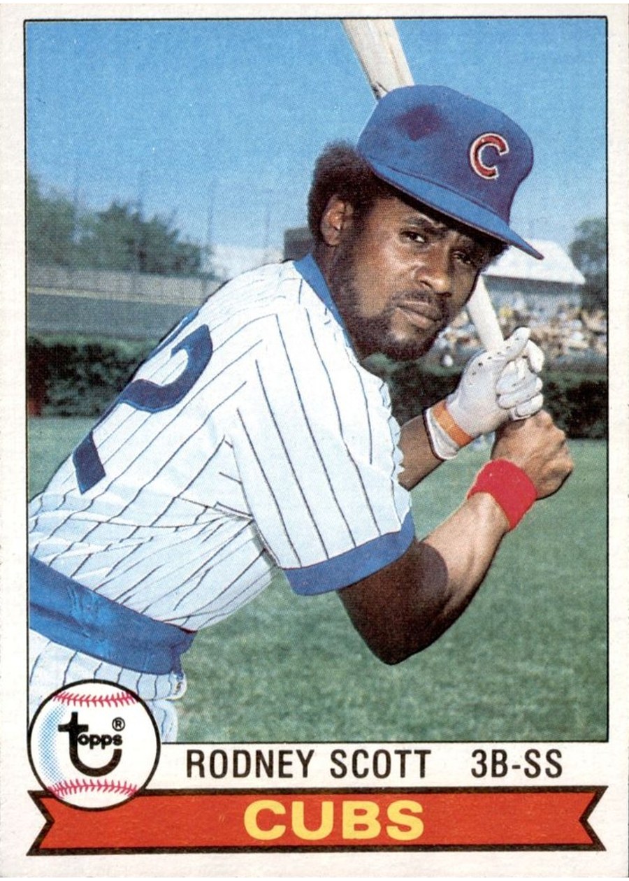 1979 Topps #86 Rodney Scott, Chicago Cubs