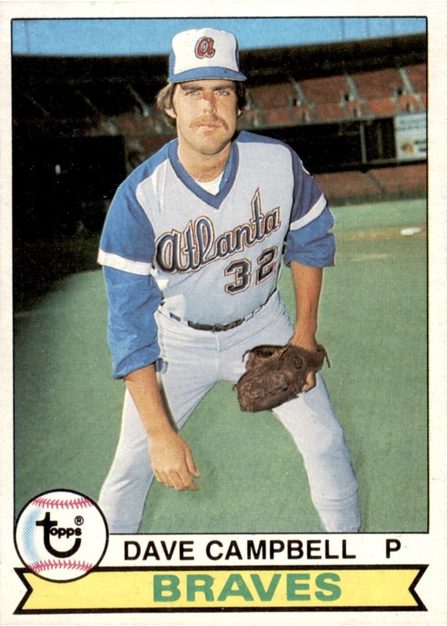 1979 Topps #9 Dave Campbell, Atlanta Braves