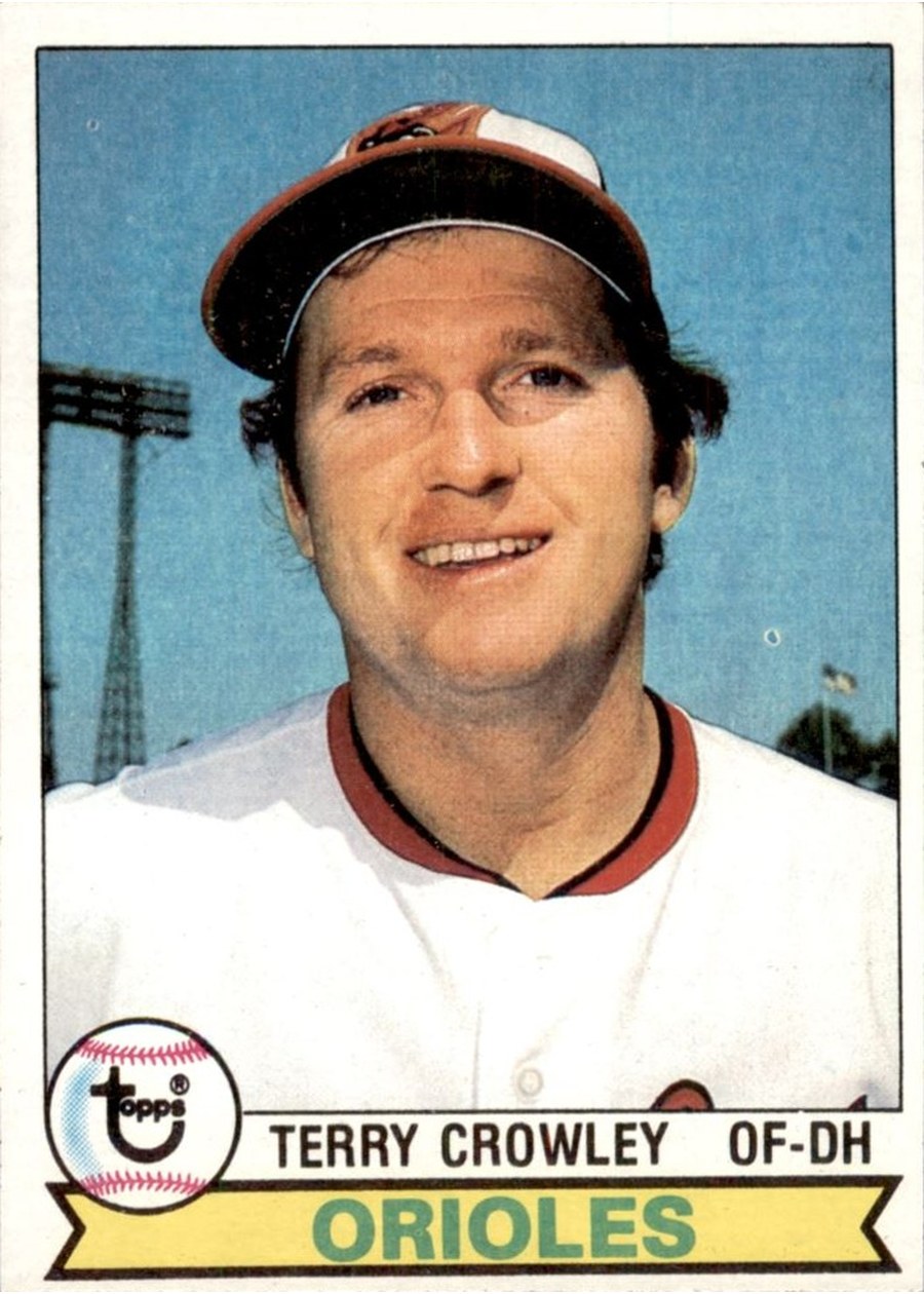 1979 Topps #91 Terry Crowley, Baltimore Orioles