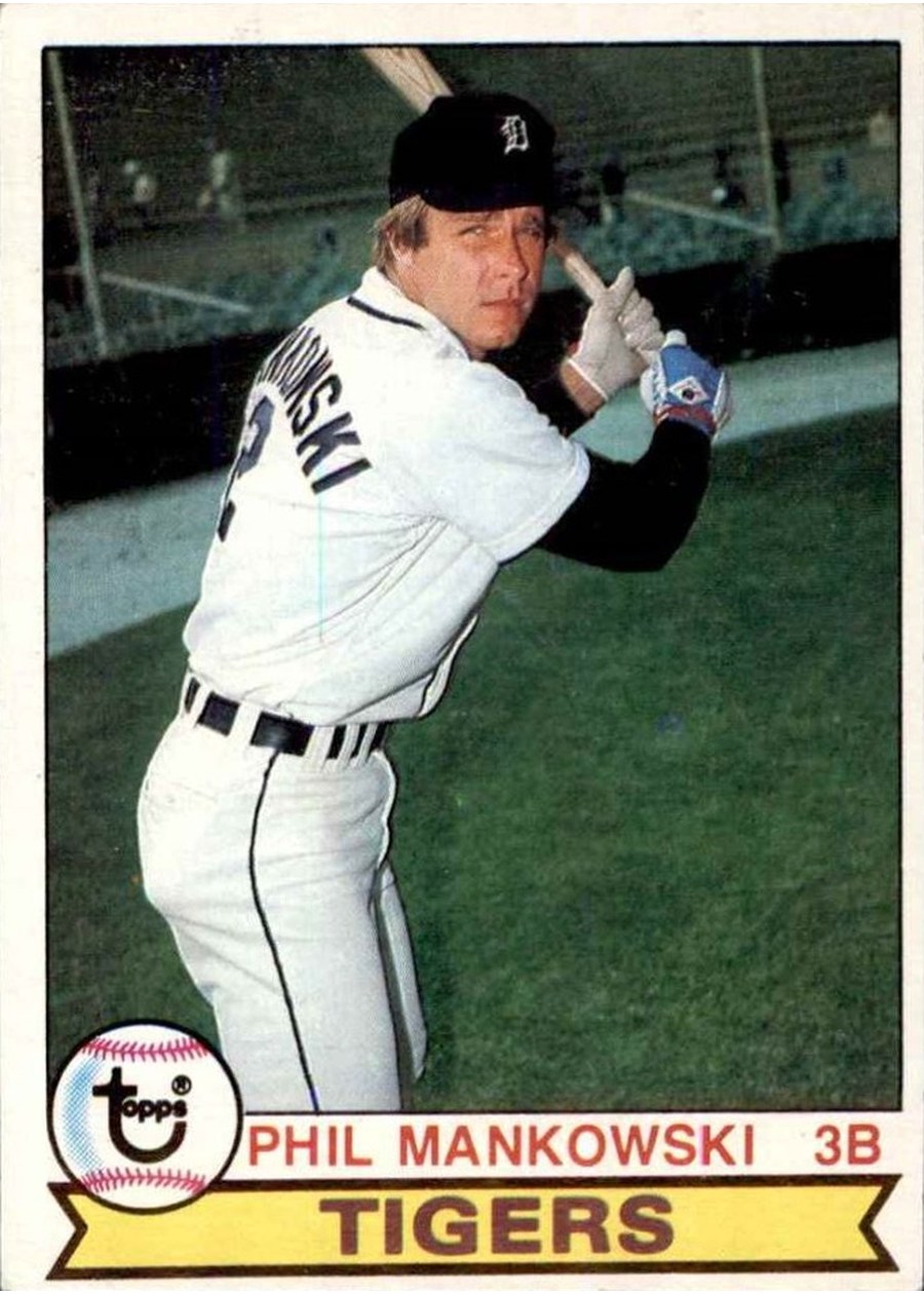 1979 Topps #93 Phil Mankowski, Detroit Tigers