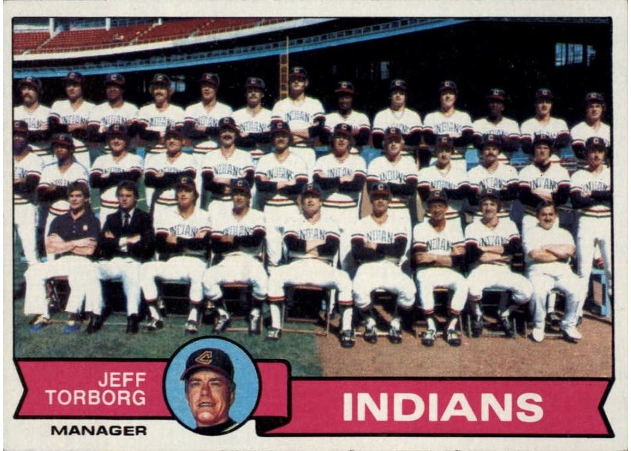 1979 Topps #96 Cleveland Indians / Jeff Torborg