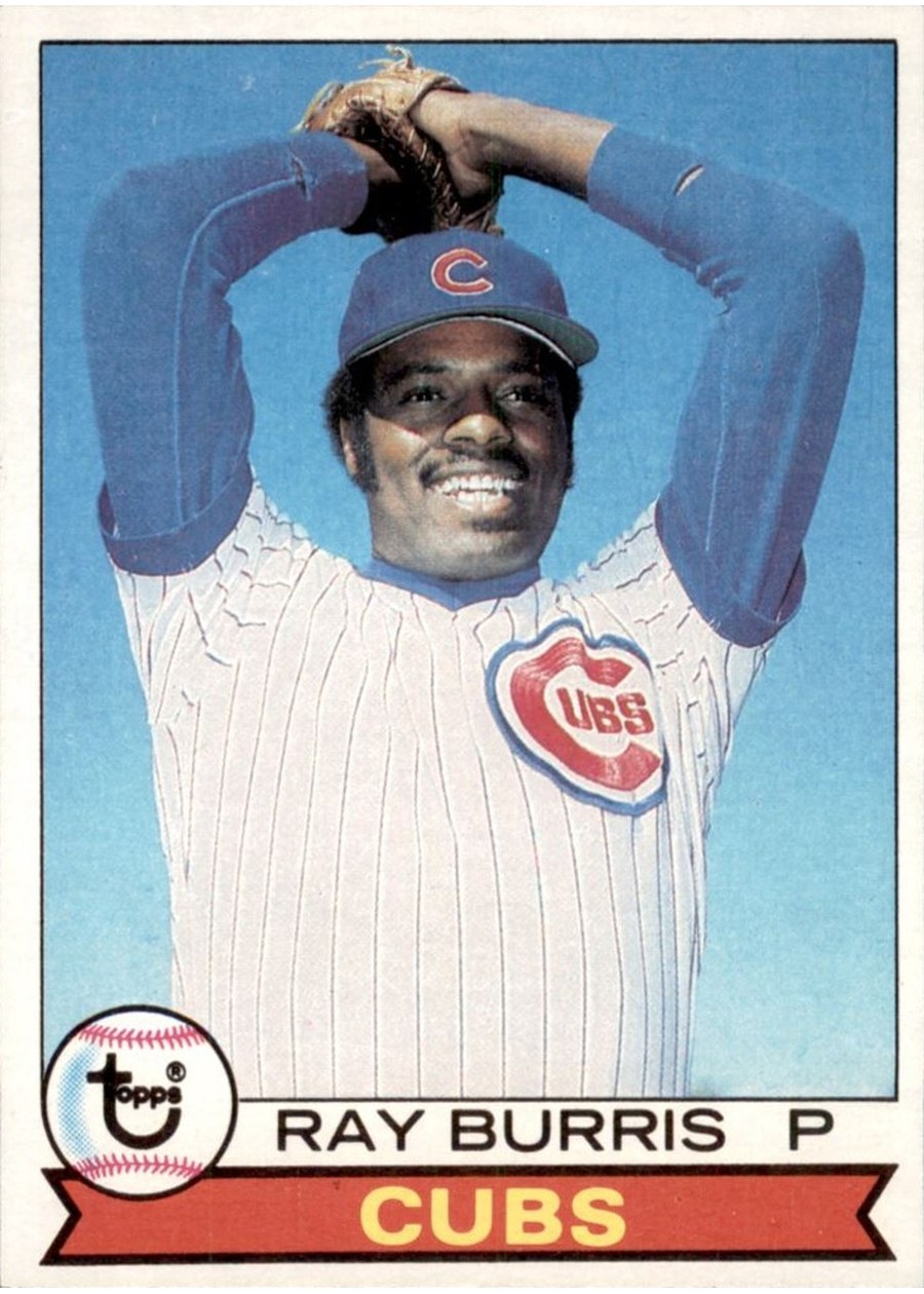 1979 Topps #98 Ray Burris, Chicago Cubs