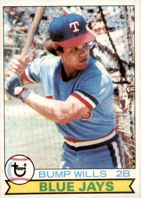1979 Topps #369 Bump Wills - 369b - Blue Jays (Error)