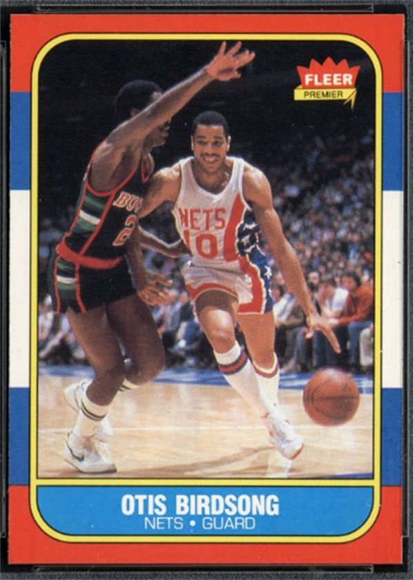1986-87 Fleer #10 Otis Birdsong, New Jersey Nets