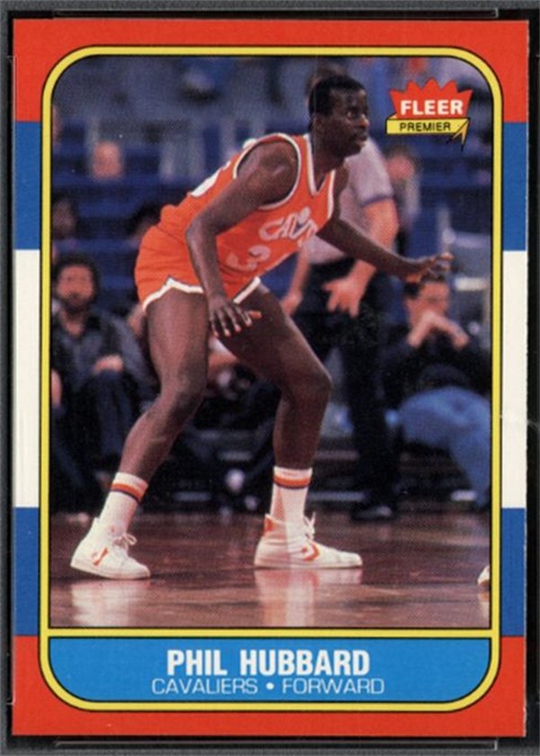 1986-87 Fleer #48 Phil Hubbard, Cleveland Cavaliers