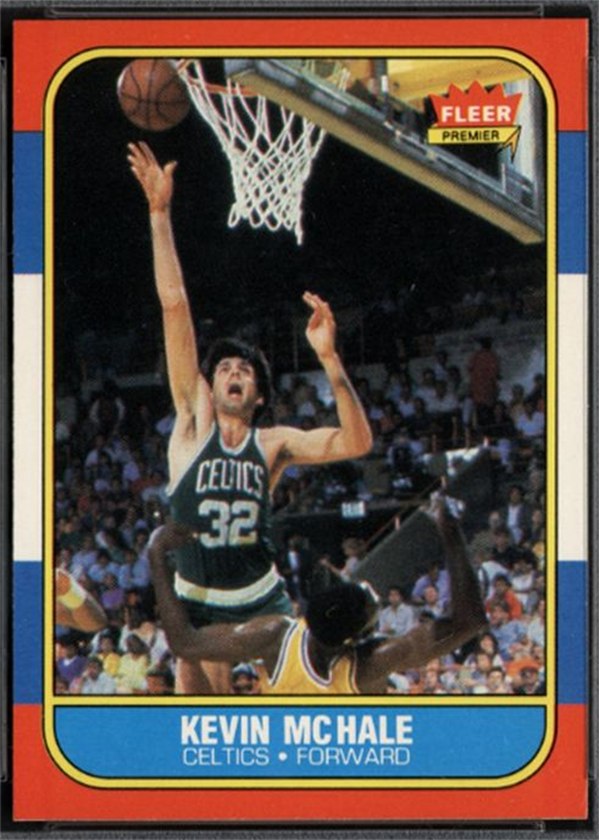 1986-87 Fleer #73 Kevin McHale, Boston Celtics