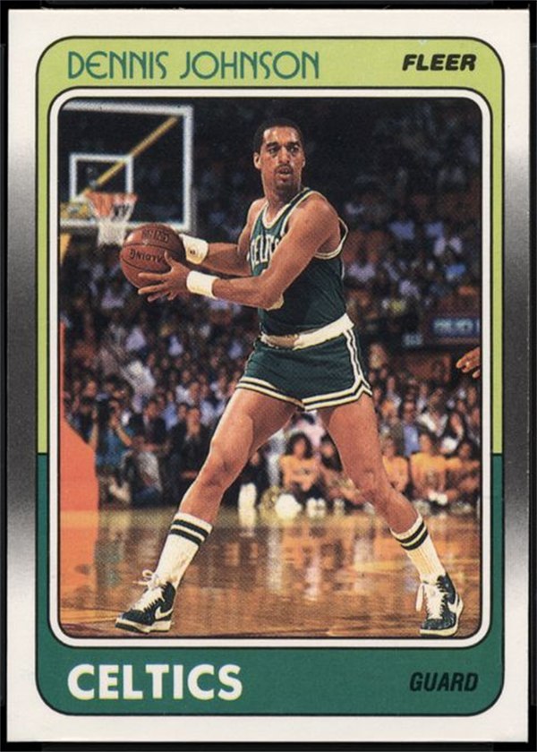 1988-89 Fleer #10 Dennis Johnson, Boston Celtics
