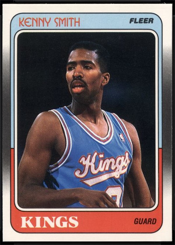 1988-89 Fleer #100 Kenny Smith, Sacramento Kings