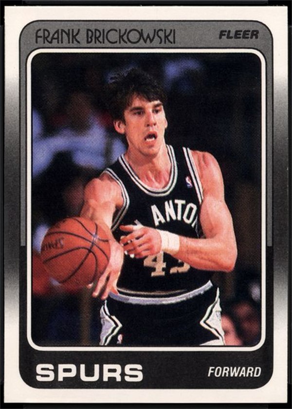 1988-89 Fleer #103 Frank Brickowski, San Antonio Spurs