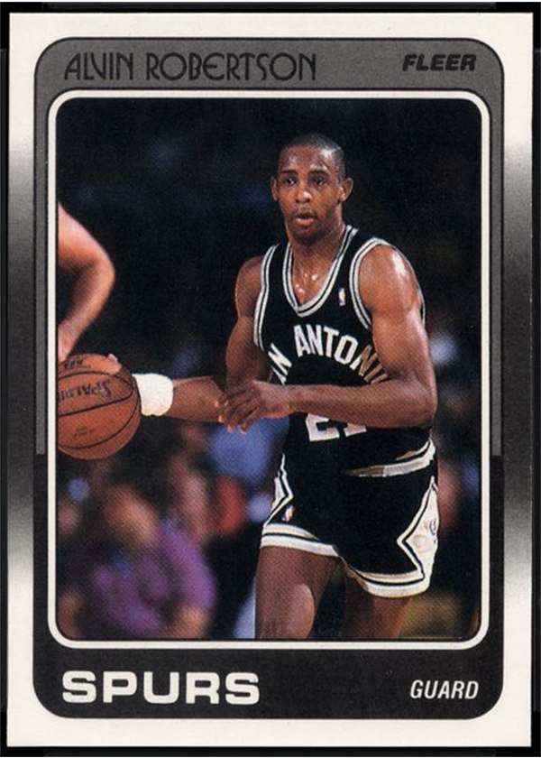 1988-89 Fleer #105 Alvin Robertson, San Antonio Spurs