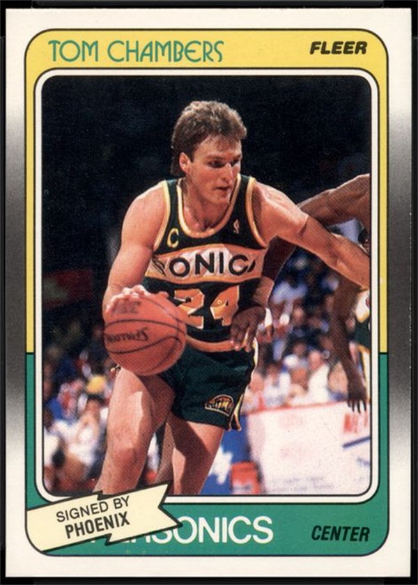 1988-89 Fleer #106 Tom Chambers, Phoenix Suns