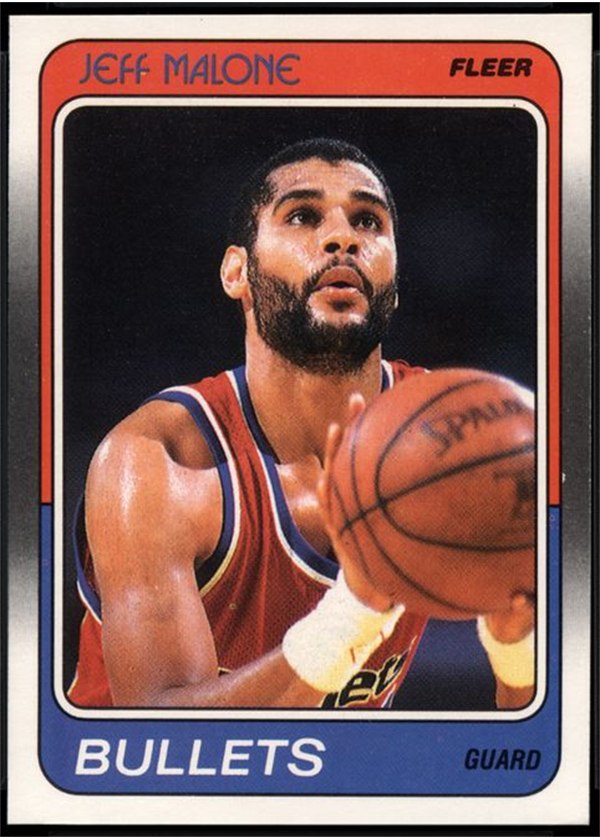 1988-89 Fleer #117 Jeff Malone, Washington Bullets